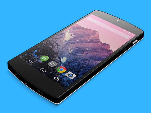 Nexus 5 Psd Mockup
