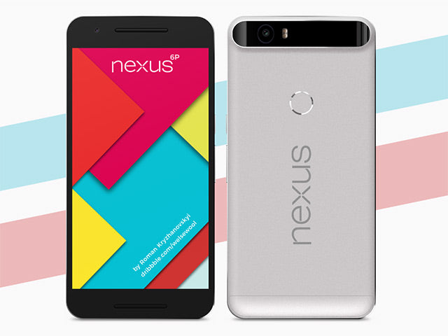 Nexus 6P Mockup – Front/Rear Views
