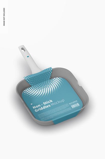 Non - Stick Griddle Mockup Psd