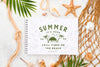 Nootebok With Nautical Summer Message Psd