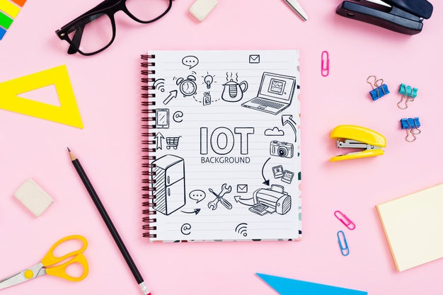 Notebook And Business Stationery Psd