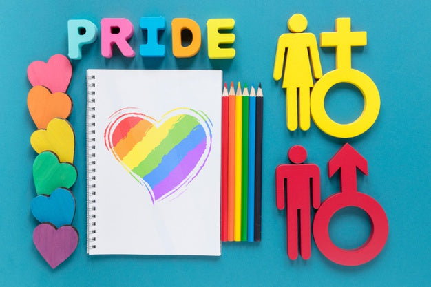 Notebook And Gender Symbol Psd