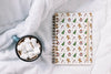 Notebook Cover Mockup With Christmas Concept Psd