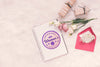 Notebook Mock-Up With Flowers And Gifts Psd