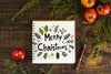 Notebook Mockup With Christmas Concept Psd