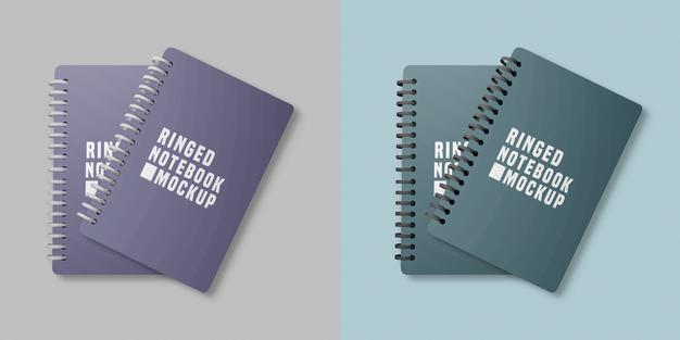 Notebook Set Mockup Psd