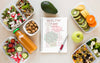 Notebook Surrounded By Healthy Food Psd