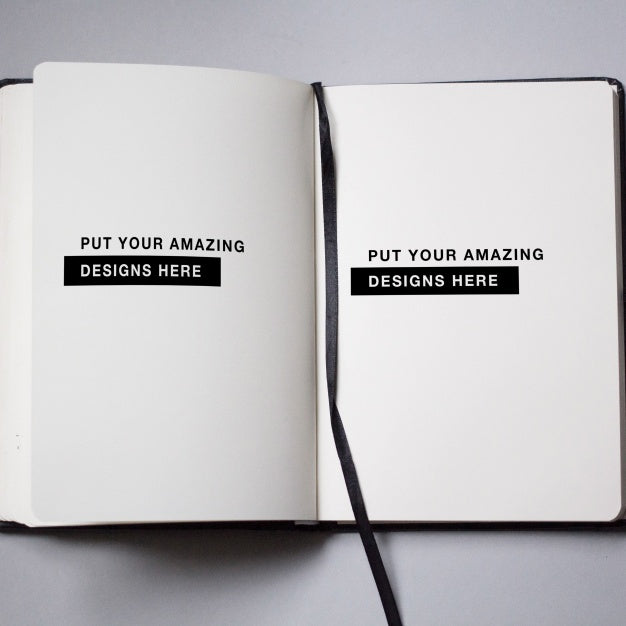 Notebook Template Design Psd