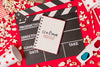 Notebook With Cinema Message Psd