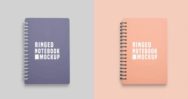 Notebooks Mockup Psd