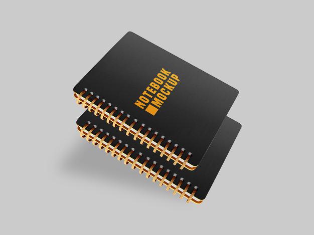 Notebooks Mockup Psd