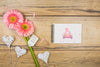 Notepad Mockup With Mothers Day Concept Psd