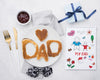 Notepad With Plate Of Pancakes And Muffin For Fathers Day Psd