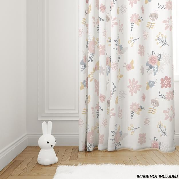 Nursery Curtain Psd