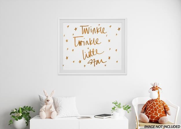 Nursery Frame Mockup Psd