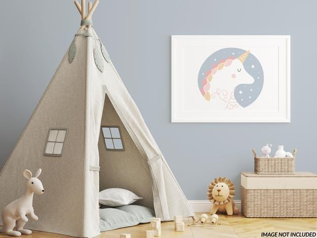 Nursery Frame Mockup Psd