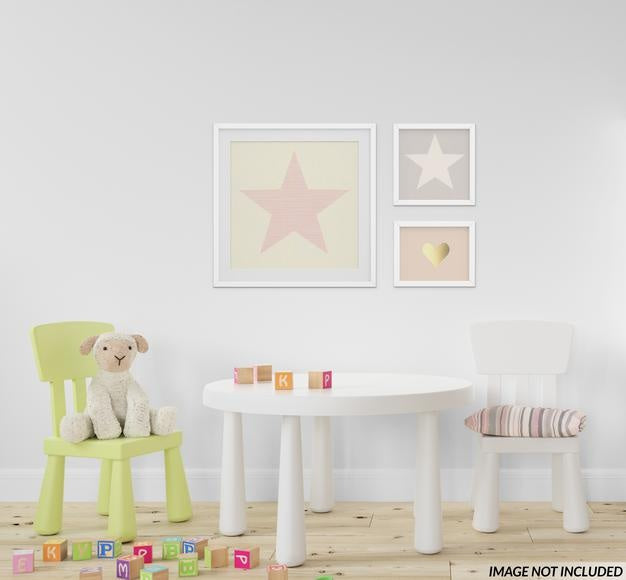 Nursery Frames Set Psd