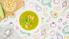 Nutrient And Fresh Soup With Croutons Psd