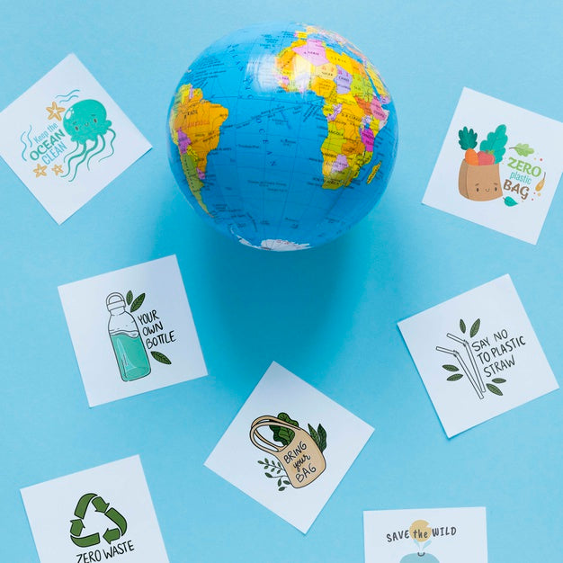 Ocean Day Protect The Waters Mock-Up Psd