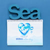 Ocean Day Save The Underwater World Mock-Up Psd