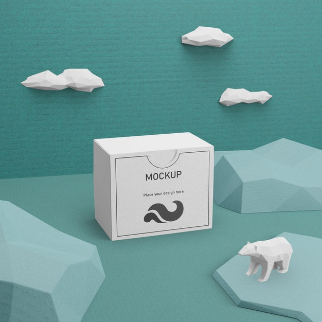 Ocean Day Sea Life Concept With Mock-Up Psd