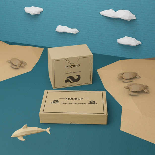 Ocean Day Sea Life With Mock-Up Concept Psd