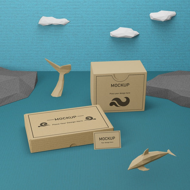 Ocean Day Sea Life With Mock-Up Concept Psd