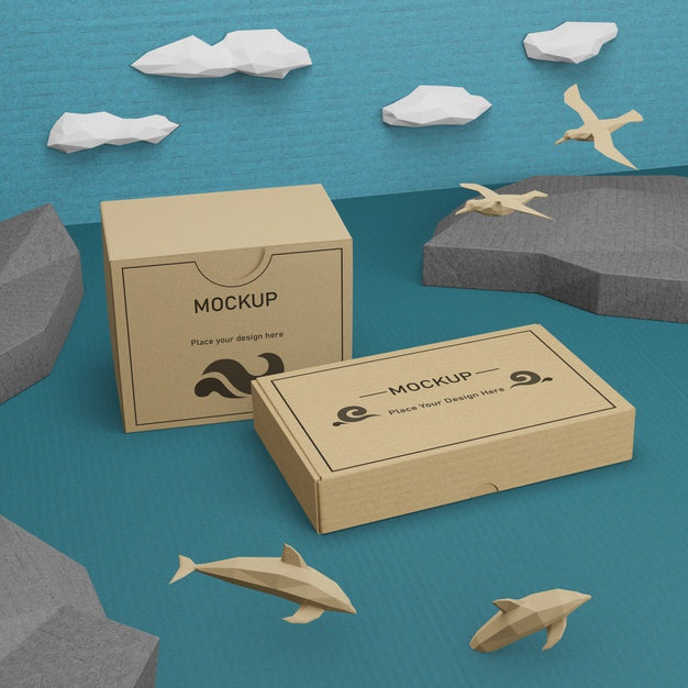 Ocean Day Sea Life With Mock-Up Concept Psd