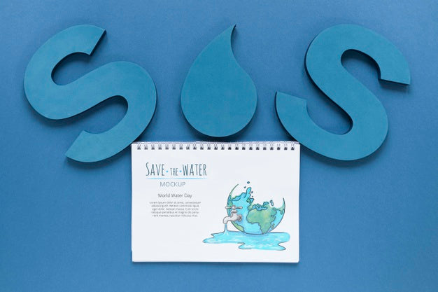 Ocean Day Sos Save The Waters Psd