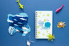 Ocean Day With Mock-Up Notepad Psd