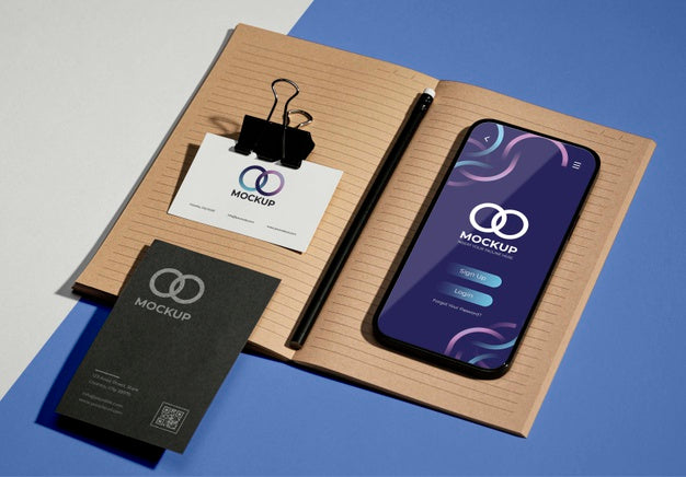 Office Stationery Mock-Up Psd