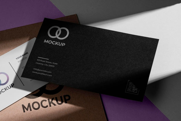 Office Stationery Mock-Up With Paper Psd