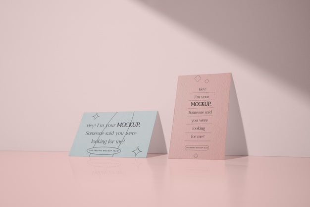 Office Stationery Paper Mock-Up Psd