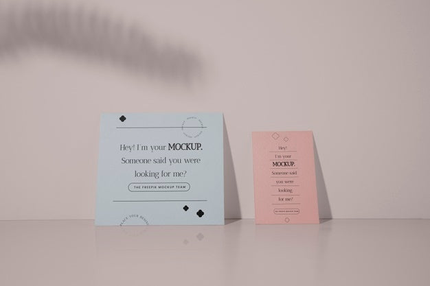 Office Stationery Paper Mock-Up Psd