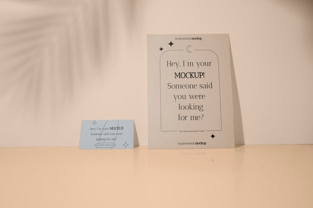 Office Stationery Paper Mock-Up Psd