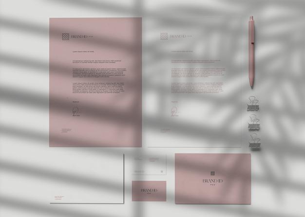 Office Stationery Set Mockup Psd