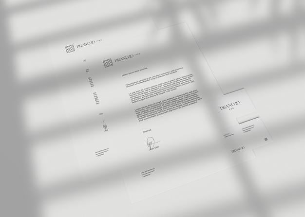 Office Stationery Set Mockup Psd