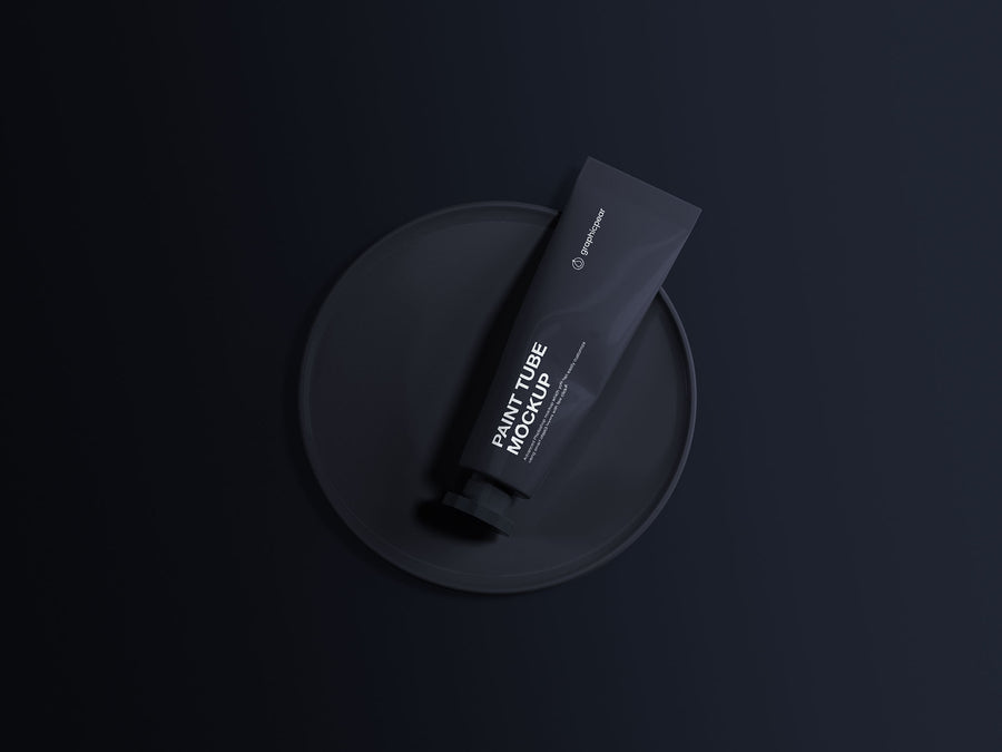Oil Paint Tube Mockup