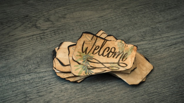 Old Paper Mockup For Adventure Concept Psd