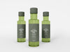 Olive Oil Glass Bottle Packaging Mockup Psd