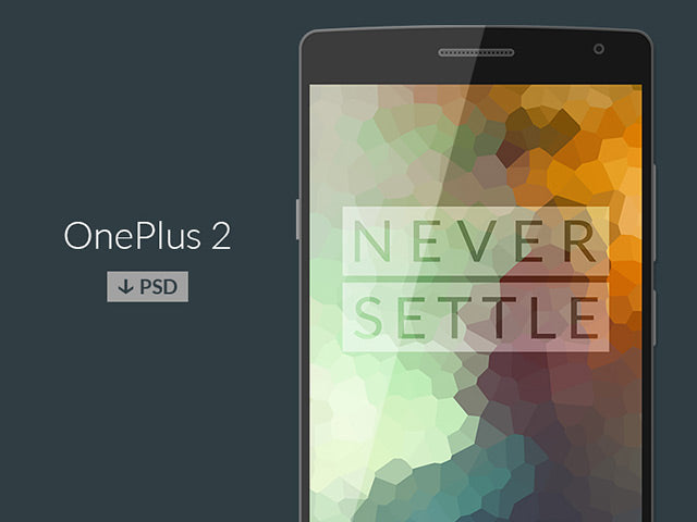 Oneplus 2 Psd Mockup