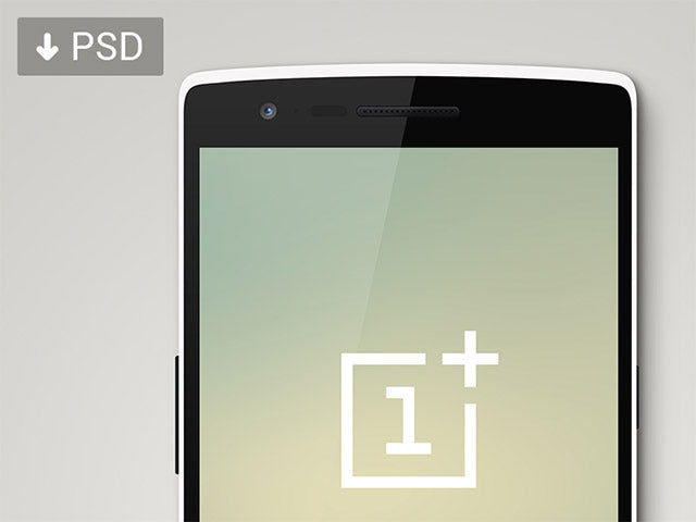 Oneplus One Psd Mockup