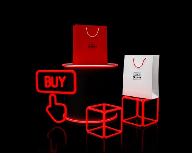 Online Discounts On Black Friday Camapaign Psd