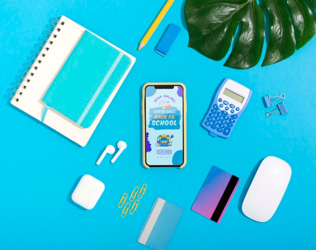 Online Shopping On Mobile Psd