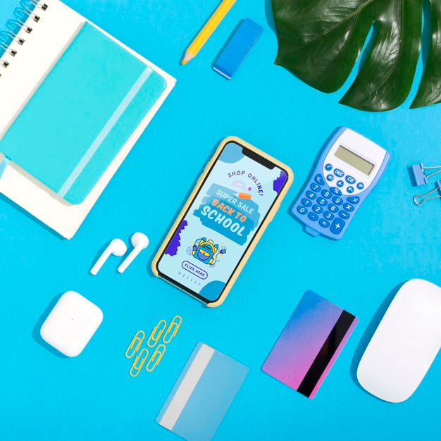 Online Shopping On Mobile With Card Psd