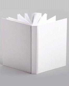 Open Book Hardcover Mockup