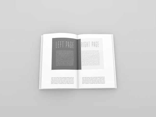 Open Book Mockup Psd - Mockup Hunt