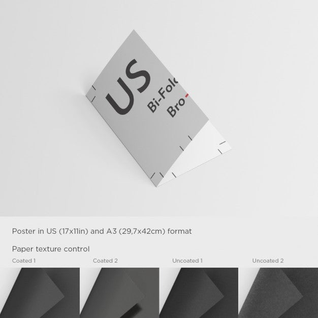 Open Flyer Mock Up Psd