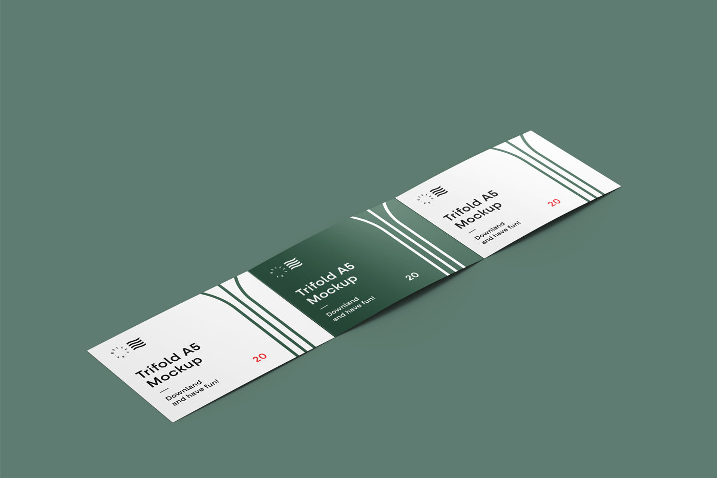 Open Landscape Brochure Mockup