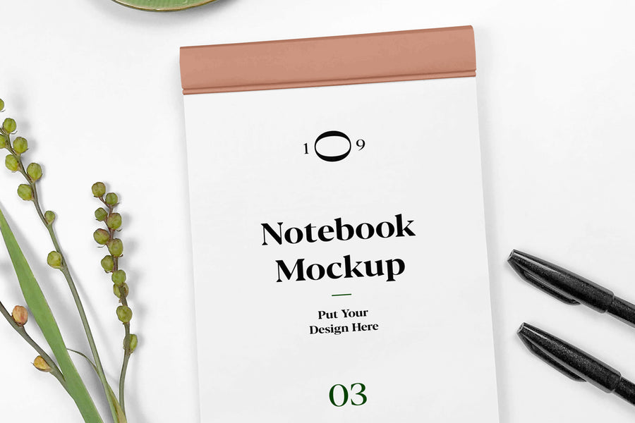 Open Notebook Mockup